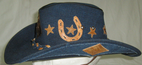 Cappello Jeans Comancheros modello Western