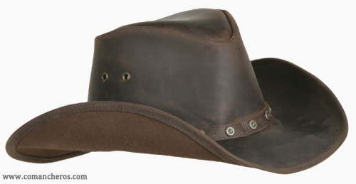 Cappello Cuoio Western