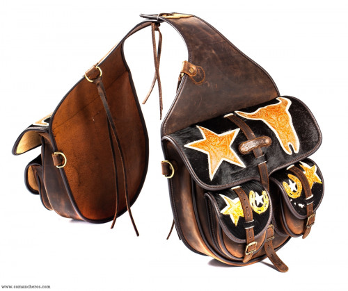 Bisacce posteriori motivi western