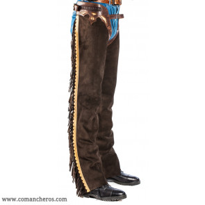 Western Chaps scamosciata