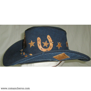 Cappello Jeans Comancheros modello Western